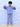 The Mom Store - Twinning Combo - Twinning Combo: Blue Snuggles Womens and Kids Fleece Co - ord Sets - TWN2 - SD - BSWKFC