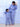 Twinning Combo: Blue Snuggles Womens and Kids Fleece Co - ord Sets - TWN2 - SD - BSWKFC