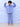 The Mom Store - Twinning Combo - Twinning Combo: Blue Snuggles Womens and Kids Fleece Co - ord Sets - TWN2 - SD - BSWKFC