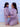 Twinning Combo: Purple Fluffies Womens and Kid Fleece Co - ord Sets - TWN2 - SD - PFWKFC