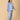 Twinning Set: Blue Snuggles Womens and Kids Fleece Night Suits - Twinning Combo