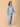 Twinning Set: Blue Snuggles Womens and Kids Fleece Night Suits - Twinning Combo