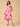 Twinning Set- Blush Grid Womens and Girls Kurta Set - Twinning Combo