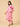 Twinning Set- Blush Grid Womens and Girls Kurta Set - Twinning Combo