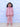 Twinning Set: Puffin in Pink Womens and Kid Fleece Night Suits - Twinning Combo