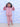 Twinning Set: Puffin in Pink Womens and Kid Fleece Night Suits - Twinning Combo