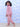 Twinning Set: Puffin in Pink Womens and Kid Fleece Night Suits - Twinning Combo