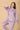 Twinning Set: Purple Fluffies Womens and Kid Fleece Night Suits - Twinning Combo