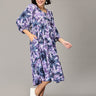 Twirl Of The Dreams Maternity and Nursing Tier Midi Dress - DRS-SD-MCTR-S