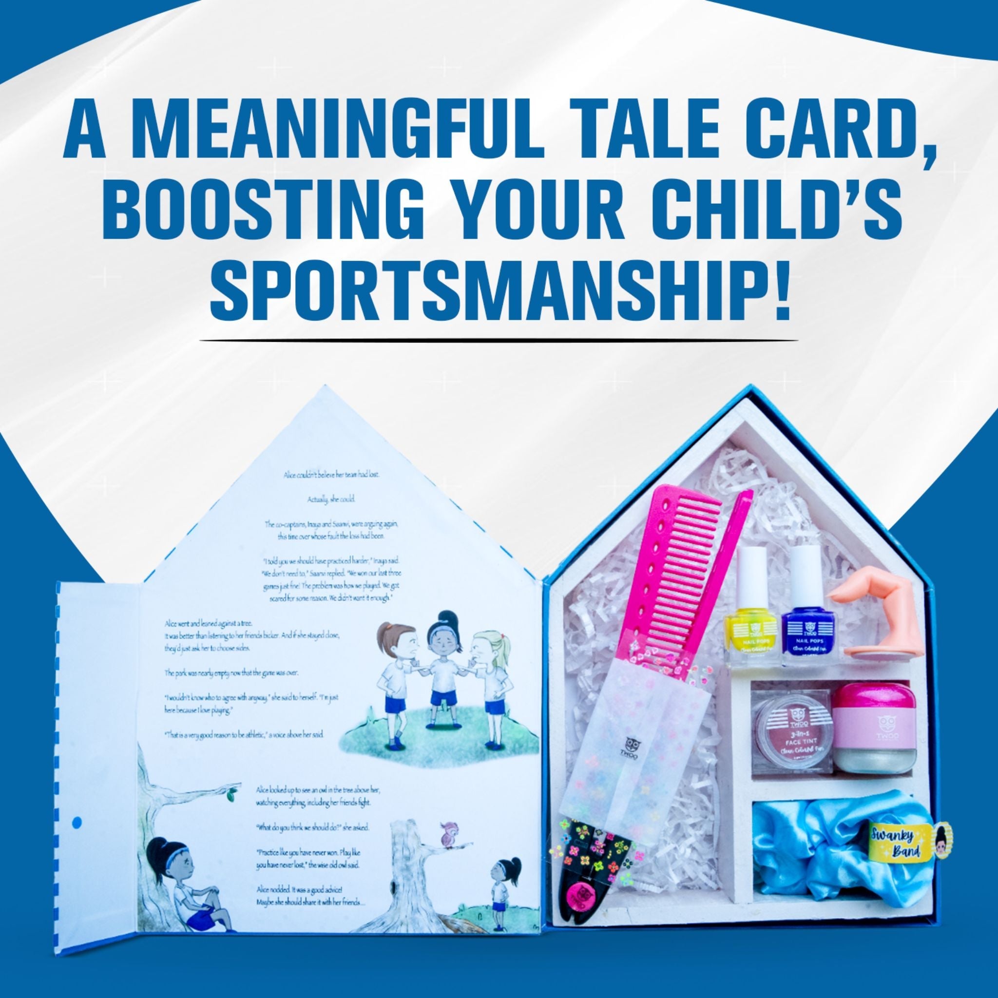 TWOO 8 in 1 Wise Box Beauty Kit for Girls: The Athletic Wise Box - The Athletic Wise Box