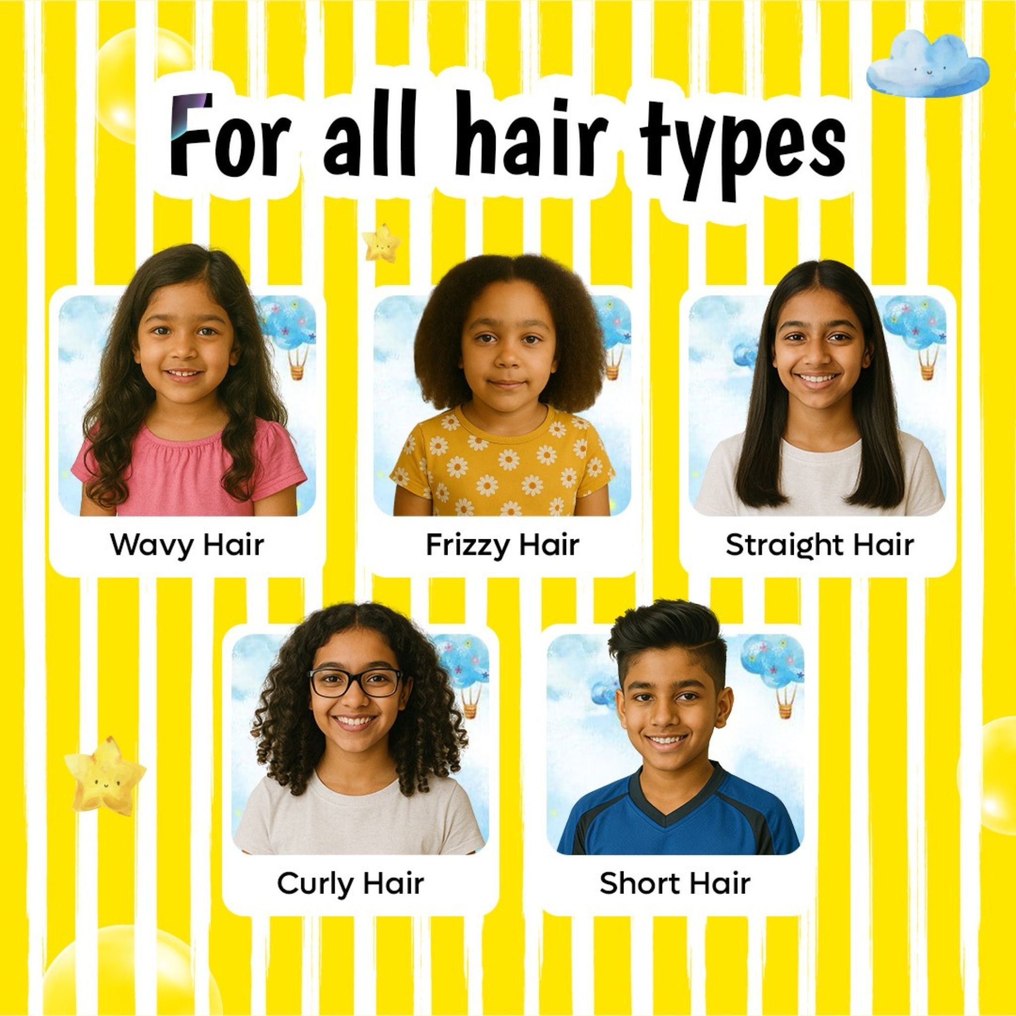 TWOO Kids De - Knotty Shampoo with Avocado, Aloe Vera, Amla & Neem Extract – Gentle Care for Soft, Manageable Hair – 250ml - 8906002231799