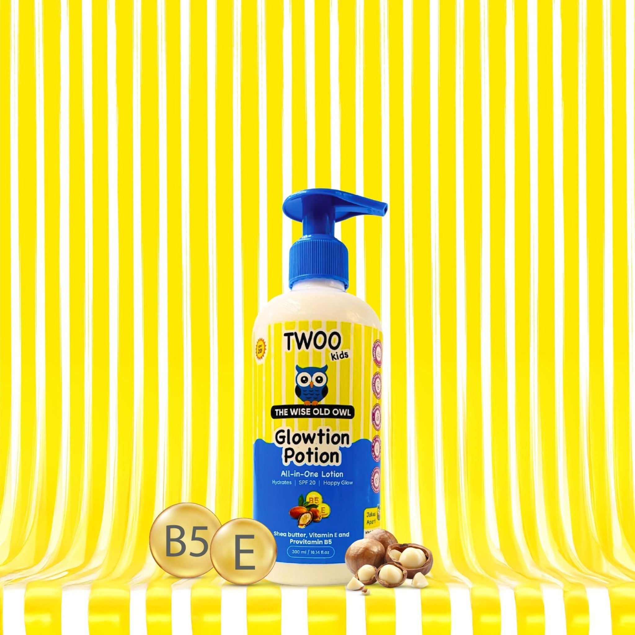 TWOO Kids Glowtion Potion with Vitamin E & Shea Butter – Keeping Skin Soft & Smooth - 8906002231836
