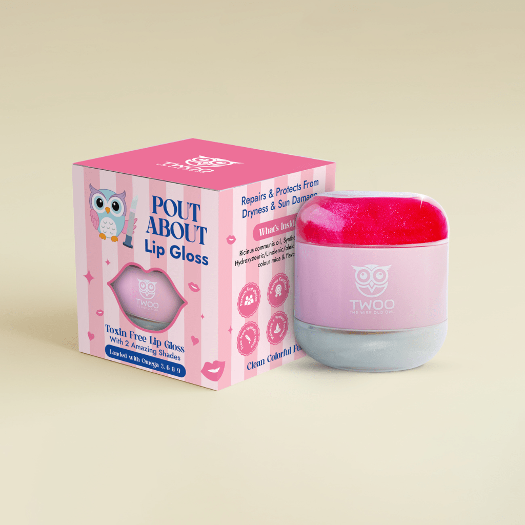 TWOO Pout - about Lip Gloss - Dual Shades - Kids Make Up