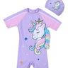Unicorn Splash Girls Swimsuit - KSW - SG - UNSPL - 2 - 4