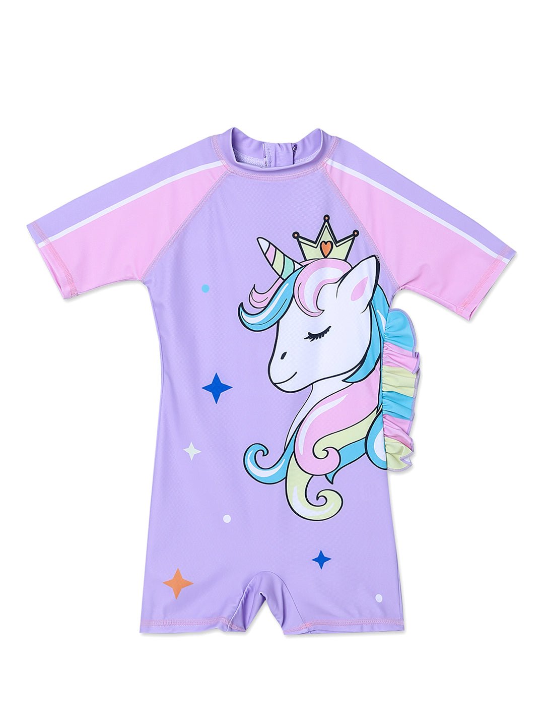 Unicorn Splash Girls Swimsuit - KSW - SG - UNSPL - 2 - 4