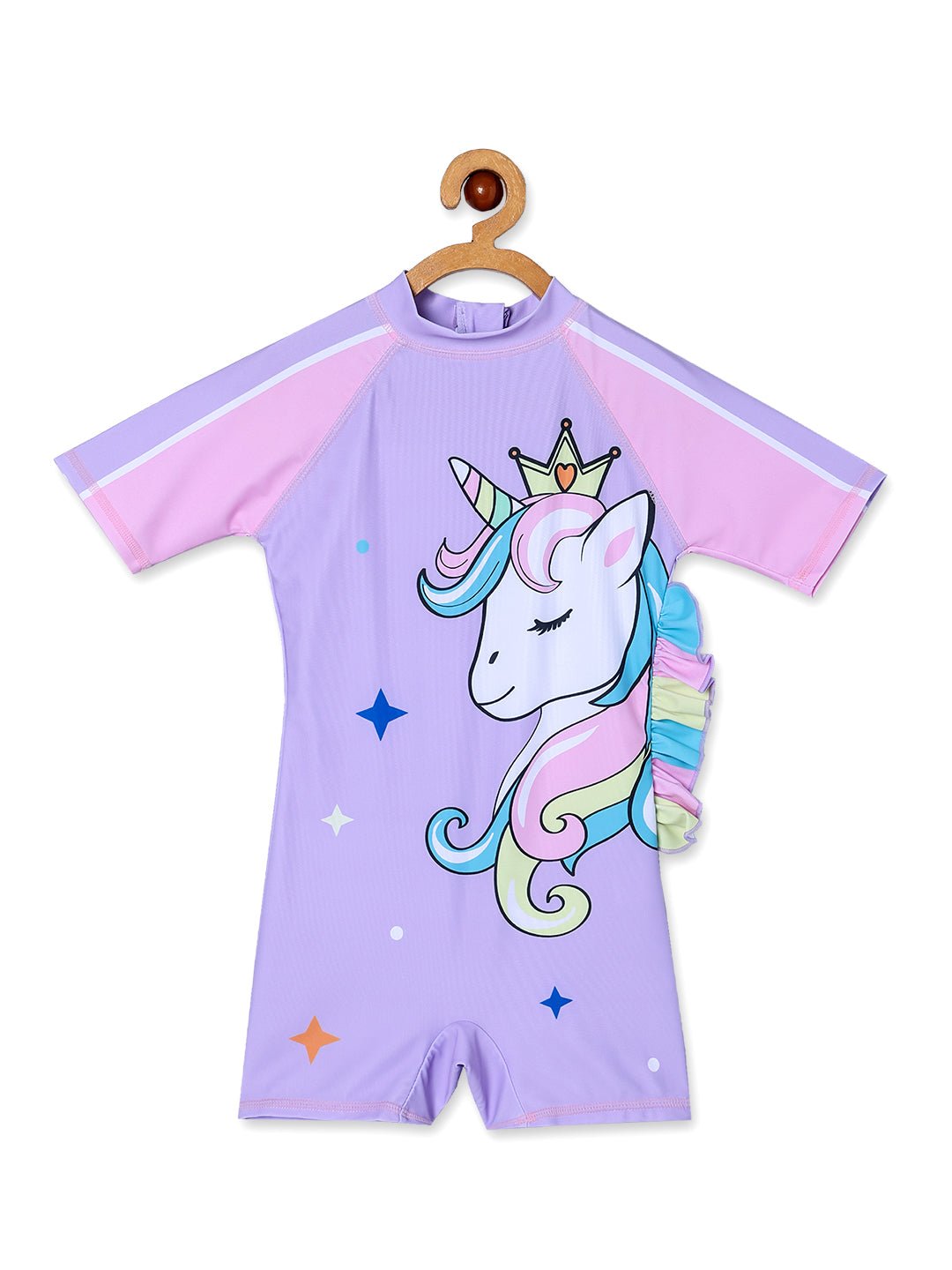 Unicorn Splash Girls Swimsuit - KSW - SG - UNSPL - 2 - 4