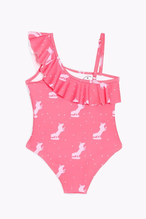 Unicorn Wave Girls Swimsuit - KSW-SG-UNWV-2-4