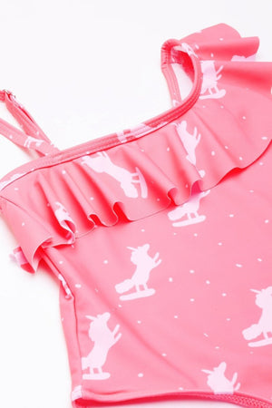 Unicorn Wave Girls Swimsuit - KSW-SG-UNWV-2-4
