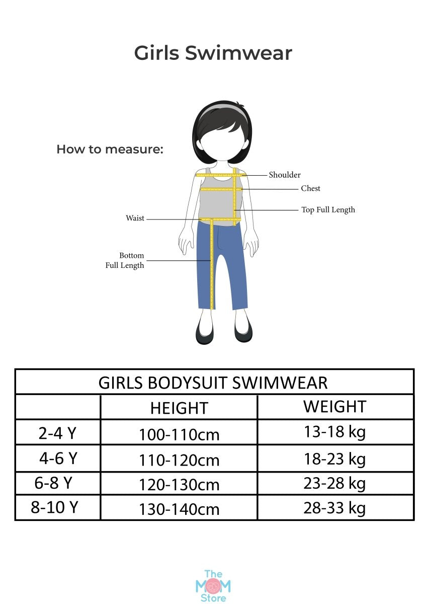 Unicorn Wonder Girls Swimsuit - KSW-SG-UNWN-2-4