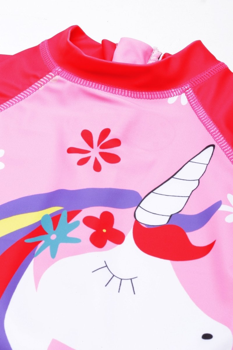 Unicorn Wonder Girls Swimsuit - KSW-SG-UNWN-2-4