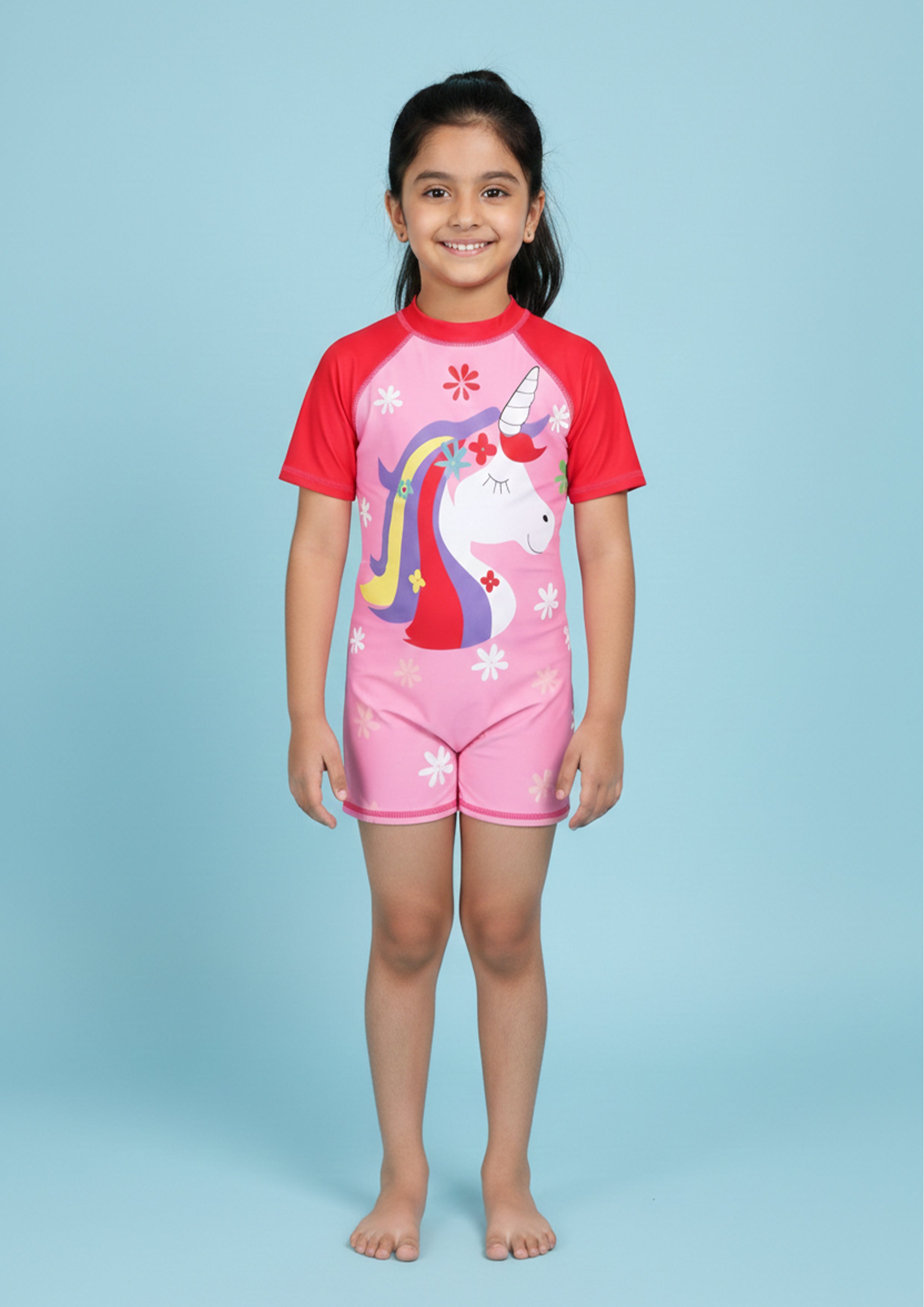 Unicorn Wonder Girls Swimsuit - 2 - 4 Years Kids Swimwear