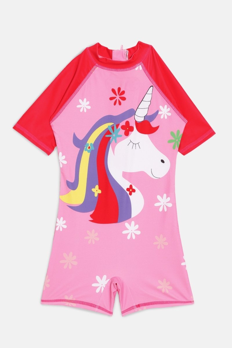 Unicorn Wonder Girls Swimsuit - KSW-SG-UNWN-2-4