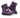 Unisex Kids Snowboots, Cute run-though stitched purple butterfly with embelishments - Little Surprise BoxUnisex Kids Snowboots, Cute run-though stitched purple butterfly with embelishments