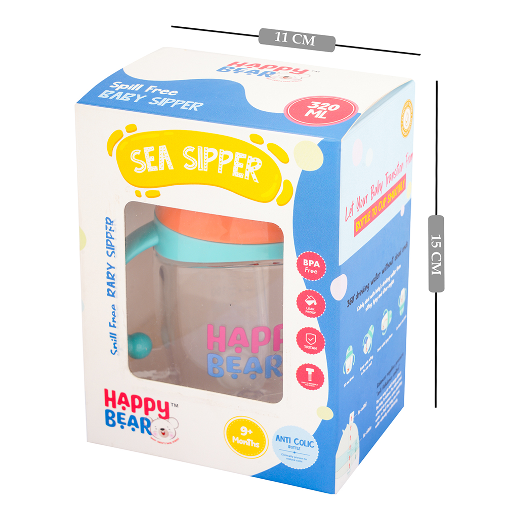 Happy Bear Sea Sipper Bottle for kids