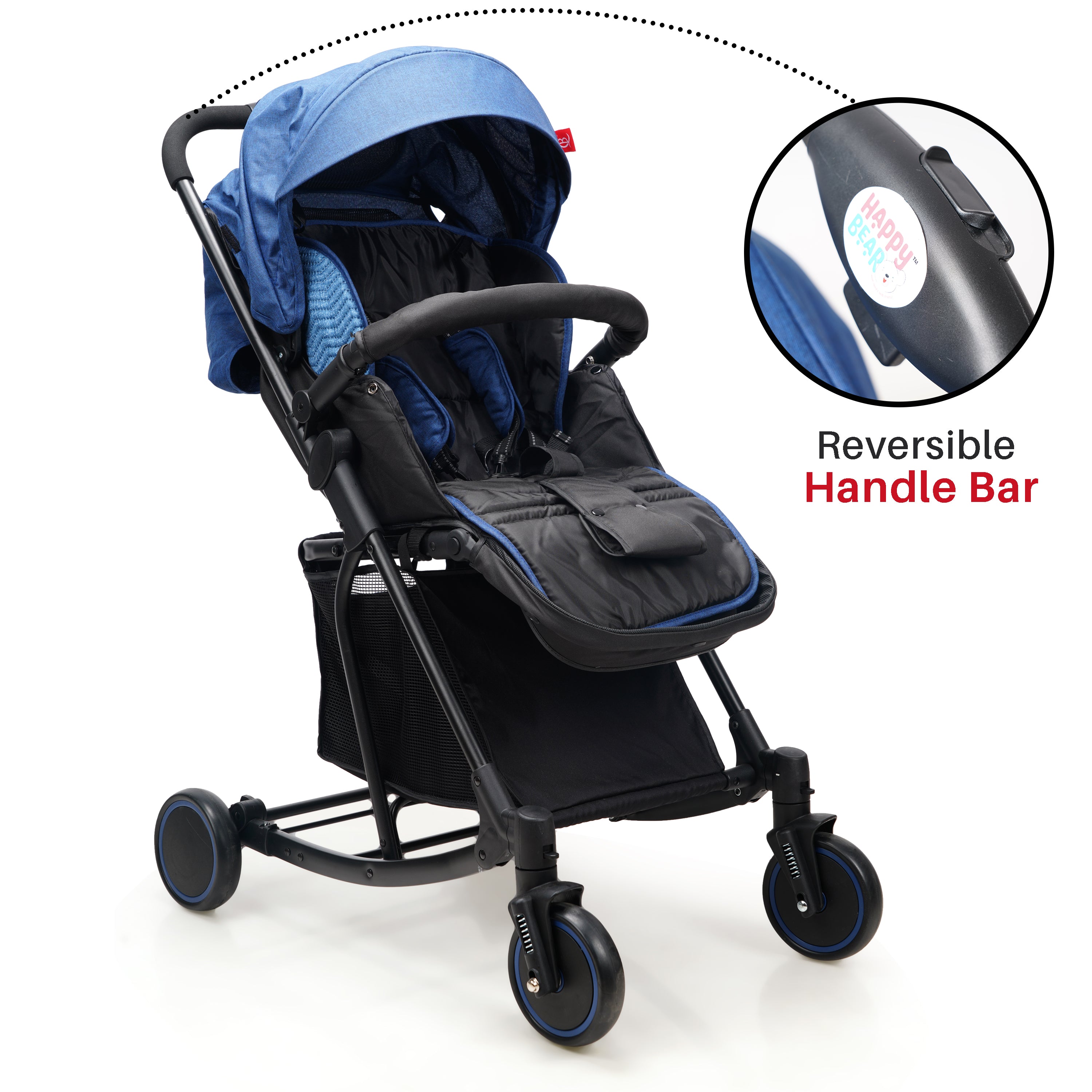 Happy Bear 2 in 1 Stroller cum Rocker