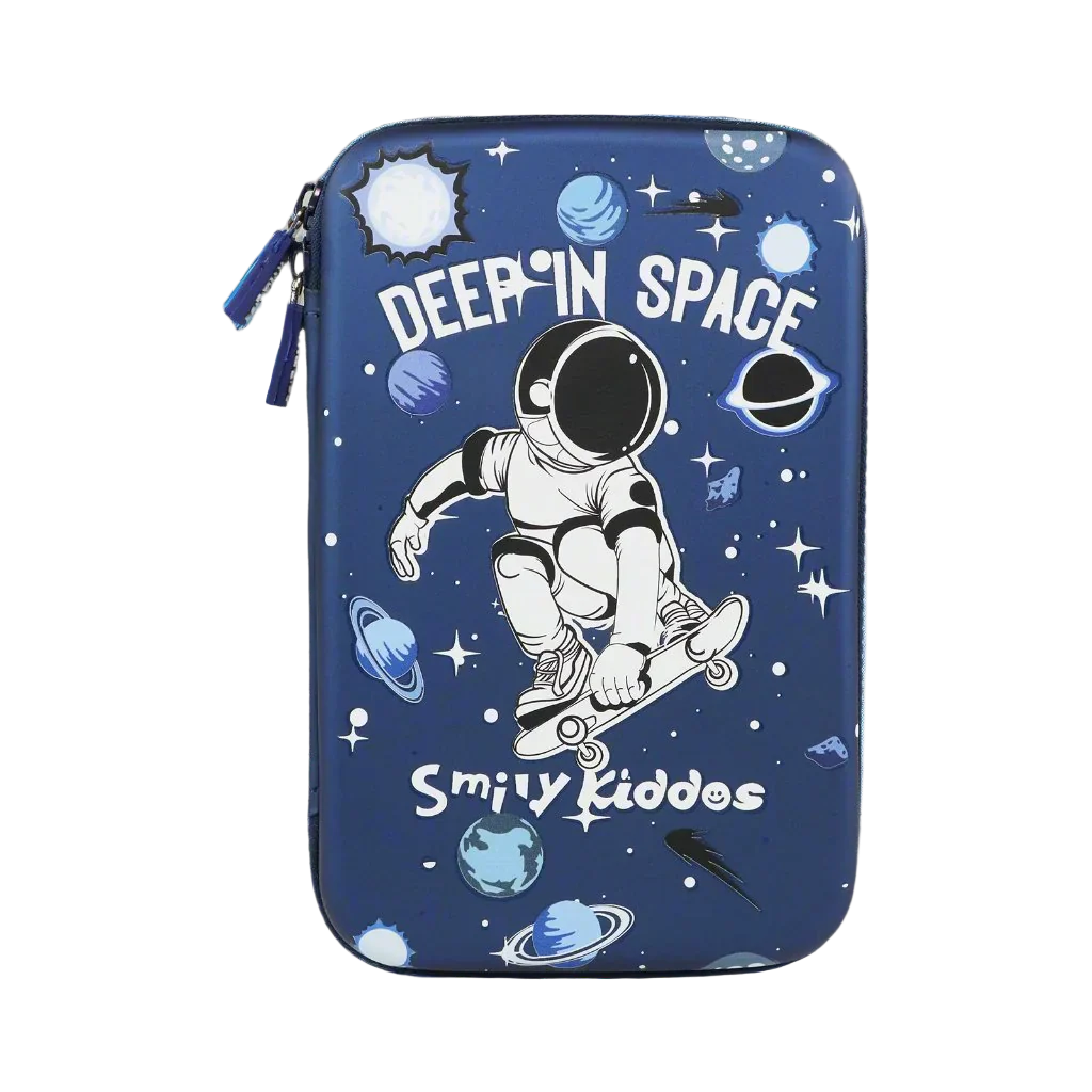 Smily Kiddos Single Compartment Eva Pencil Case Deep Space - Blue