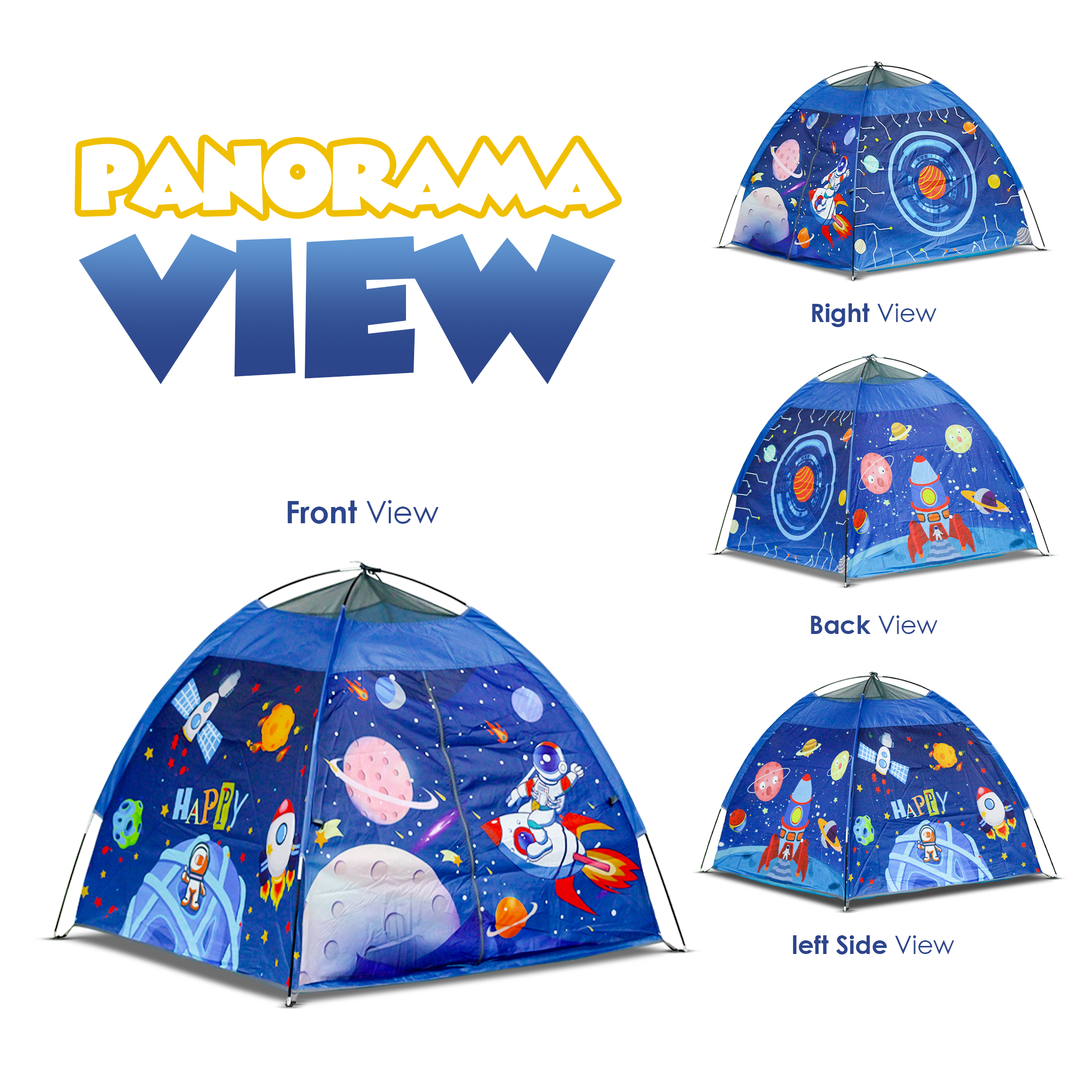 Happy Bear Tent House for Kids- Space