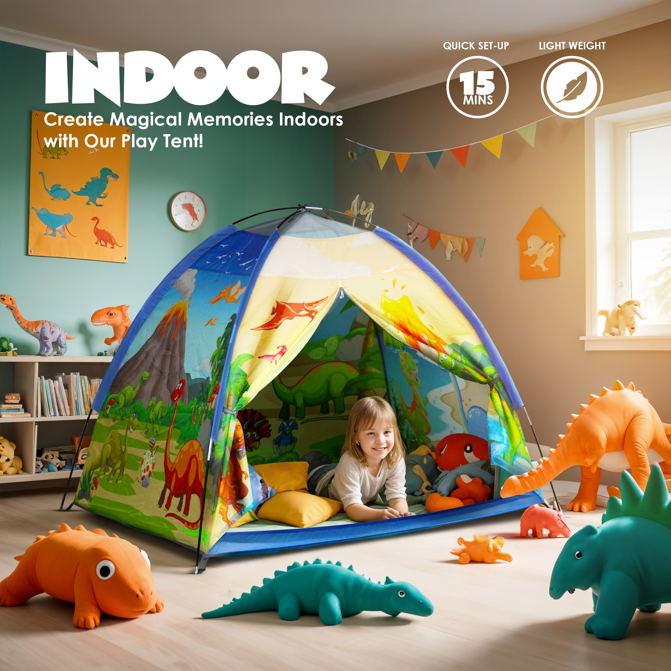 Happy Bear Tent House for Kids