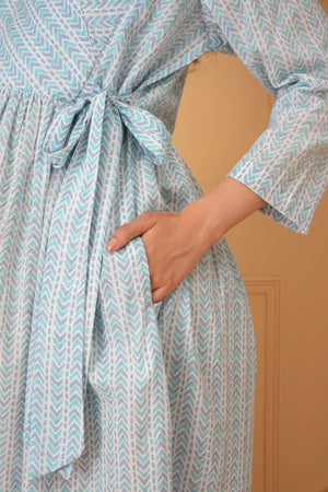 Urban Kaleido Maternity And Nursing Dress - S Maternity Casual Dress