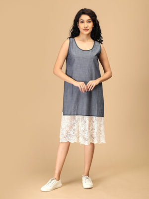 S Véranne Women's Chambray Dress - Women's Dress
