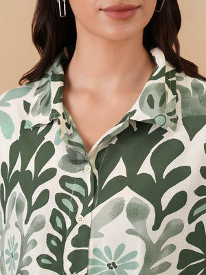 Verde Vista Maternity and Nursing Top - S Maternity and Nursing Tops