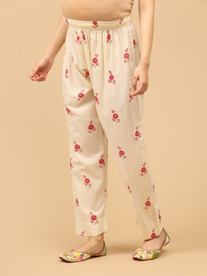 Vibe in Bloom Maternity and Nursing Kurta Set With Dupatta - MEW - SK - VBIBL - S