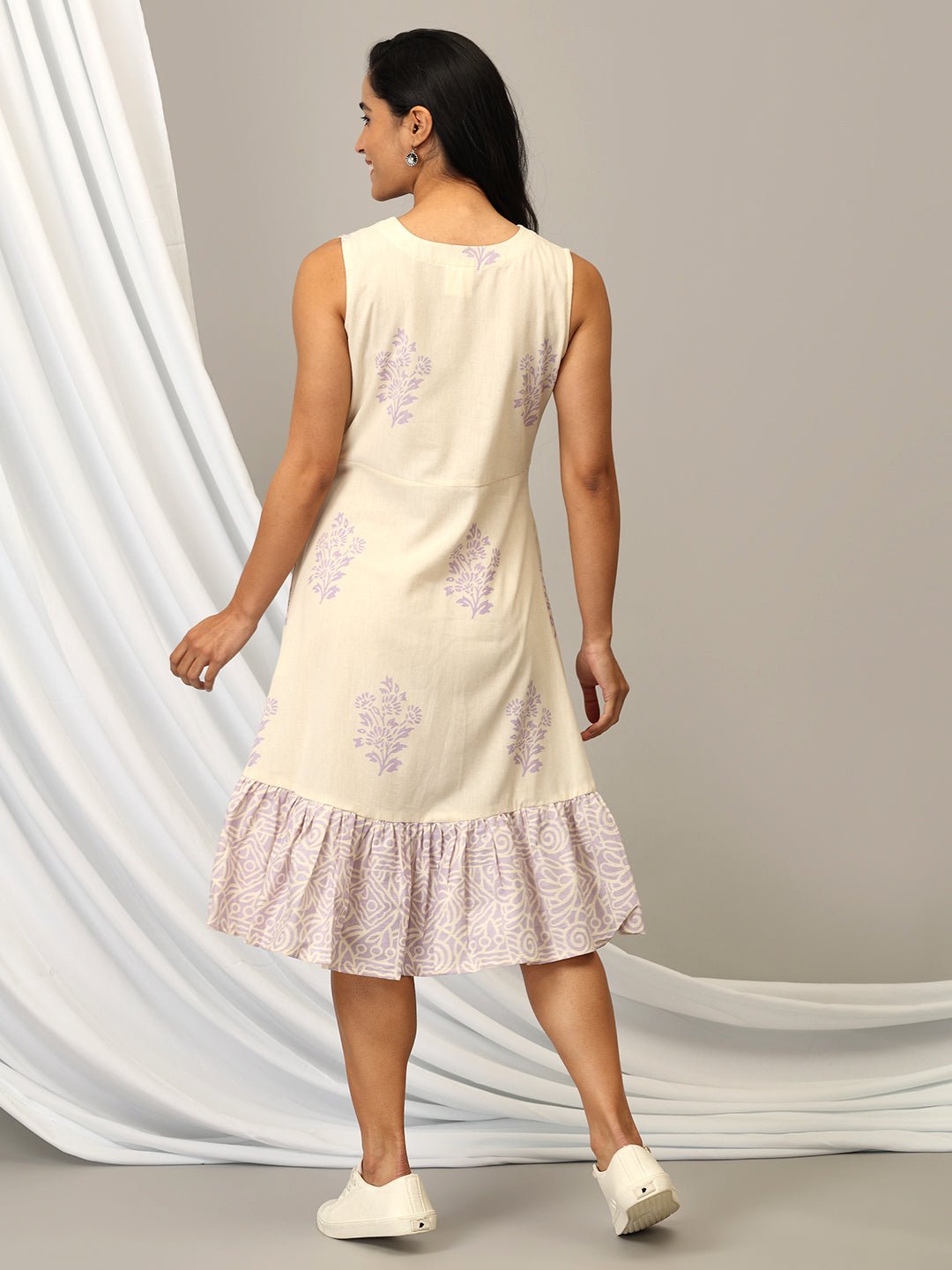 Viola Garden Womens Tier Dress - WDRS - VLGDN - S