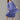 Visionary Blue Tiered Maternity and Nursing Dress - DRS-SD-BLTR-S