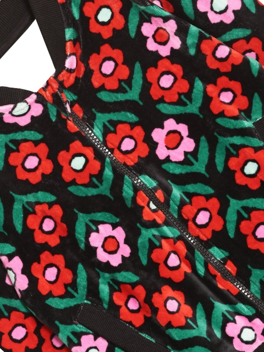 Vivid Floral Girls Bomber Jacket - KWW-PB-VDFL-1-2