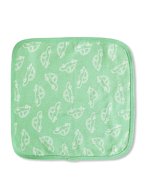 Vroom Vroom - Napkin - Green Burp Cloth
