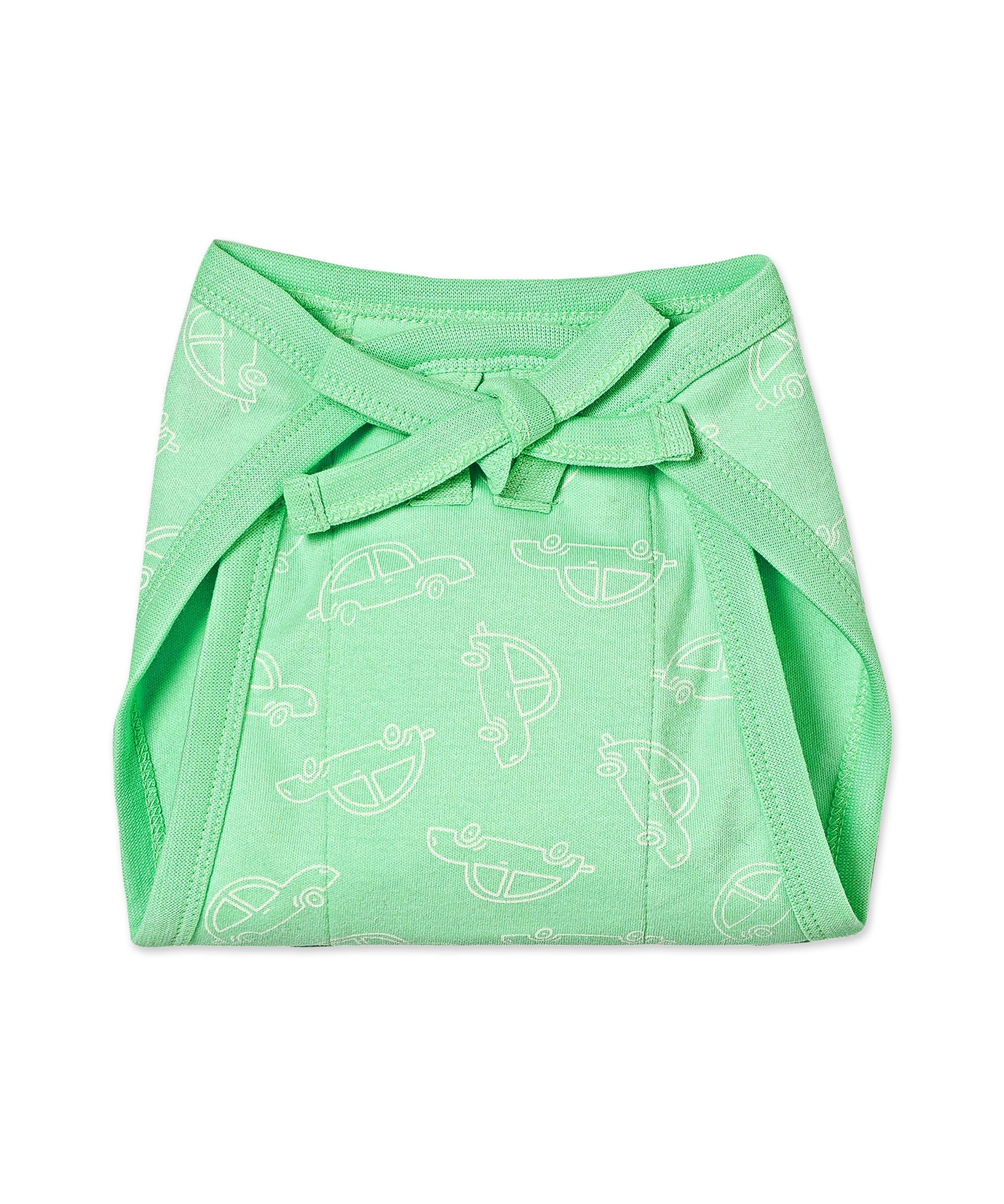 Vroom Vroom - Nappy - Green Reusable Cloth Diaper