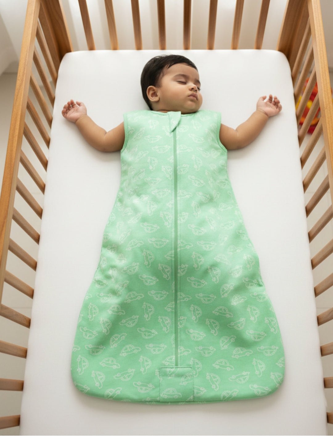 Vroom Vroom Sleeping Bag - 0 - 12 Months Baby Sleeping Bag