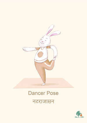 Waddle & Roo Bunny yoga frame - Big Photo Frame