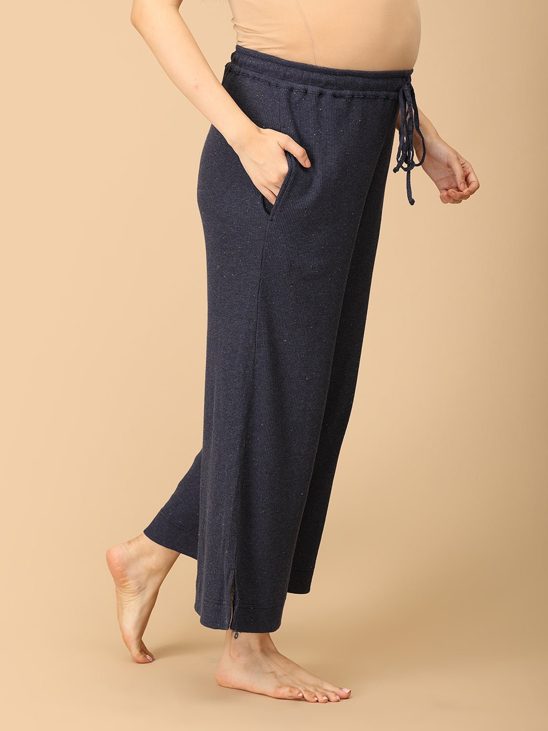 Waffle Walks Maternity and Nursing Pajama Set - NW - SD - WAFW - S