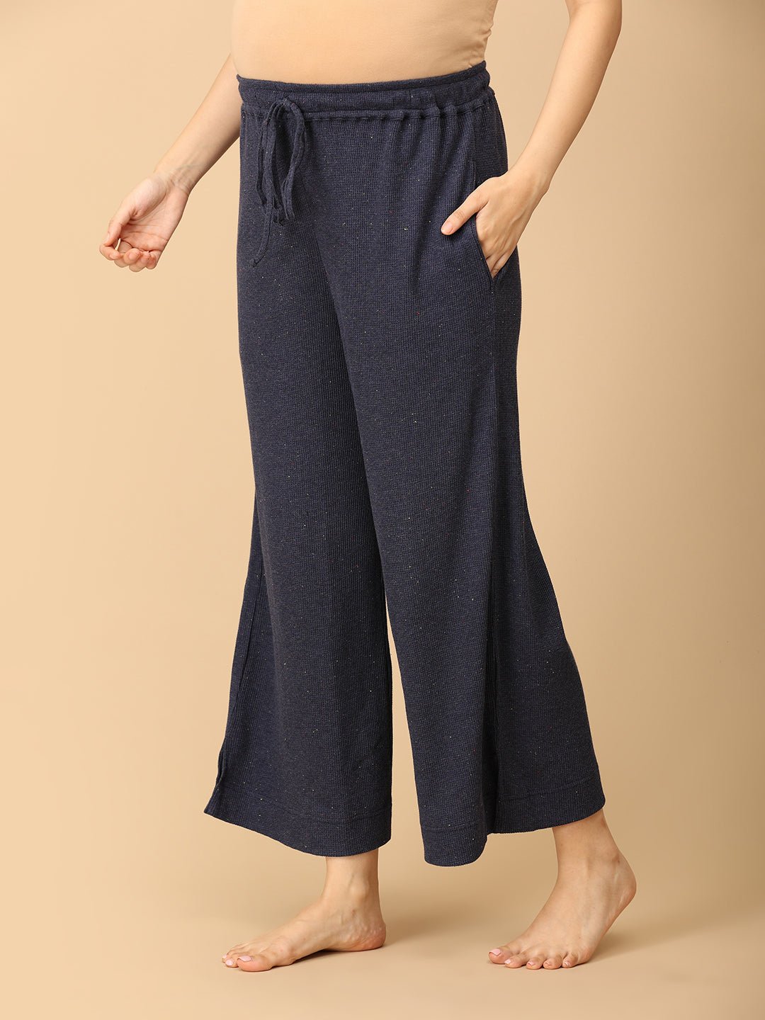 Waffle Walks Maternity and Nursing Pajama Set - NW - SD - WAFW - S