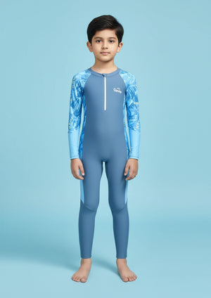 Wave Rider Boys Swimsuit - 4 - 5 Years Kids Swimwear