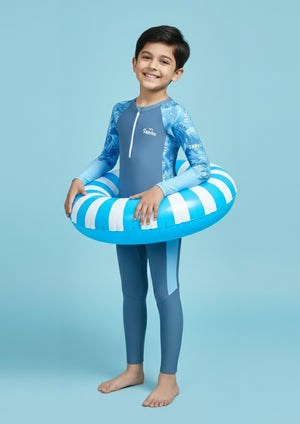 Wave Rider Boys Swimsuit - 4 - 5 Years Kids Swimwear