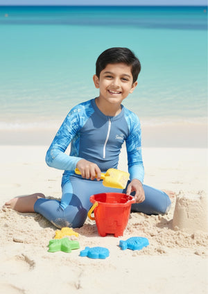 Wave Rider Boys Swimsuit - 4 - 5 Years Kids Swimwear