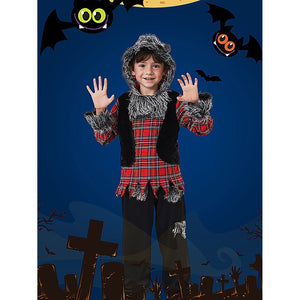 Werewolf Theme Kids Halloween Costume - Little Surprise BoxWerewolf Theme Kids Halloween Costume
