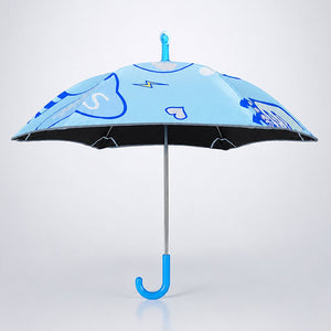 Wheel style Blue Cute Dino Printed UPF 50+ Kids - Umbrella - 5 - 10Y - Monsoon Wear